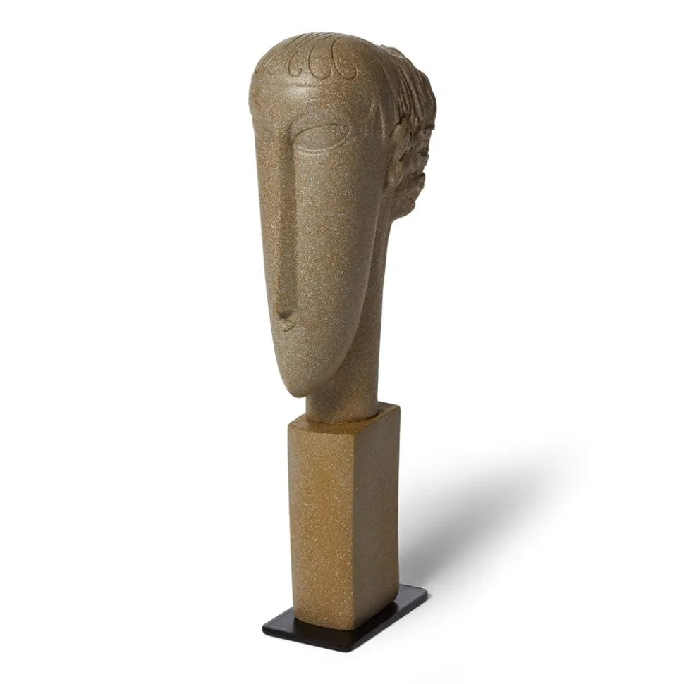 The Metropolitan Museum of Art Sculpture*Amedeo Modigliani: Green Tete Sculpture