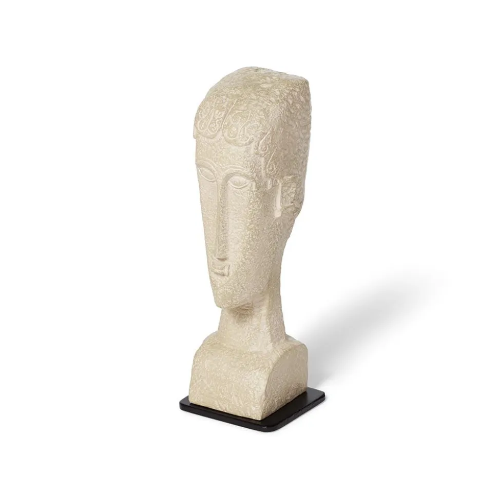 The Metropolitan Museum of Art Sculpture*Amedeo Modigliani: Medium Stone Tete Sculpture