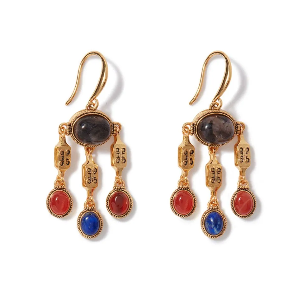 The Metropolitan Museum of Art Earrings*Ancient Gems Chandelier Earrings