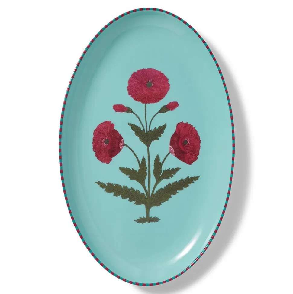 The Metropolitan Museum of Art Tableware*Blooming Poppies Single Motif Serving Dish