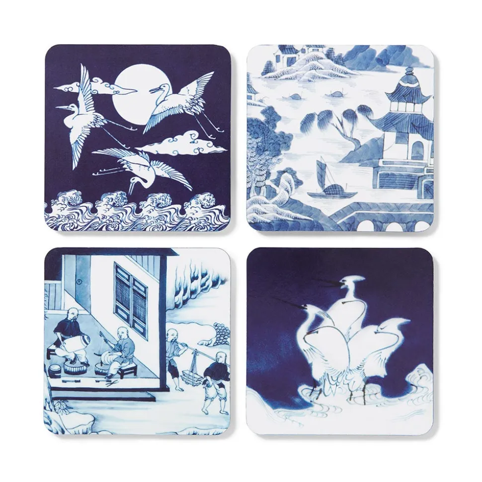 The Metropolitan Museum of Art Tableware*Blue & White Coasters