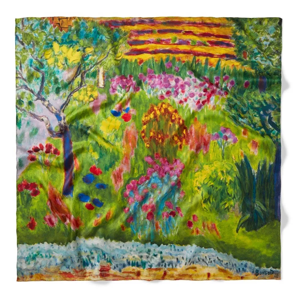 The Metropolitan Museum of Art Scarves & Wraps*Bonnard Garden Square Silk Scarf