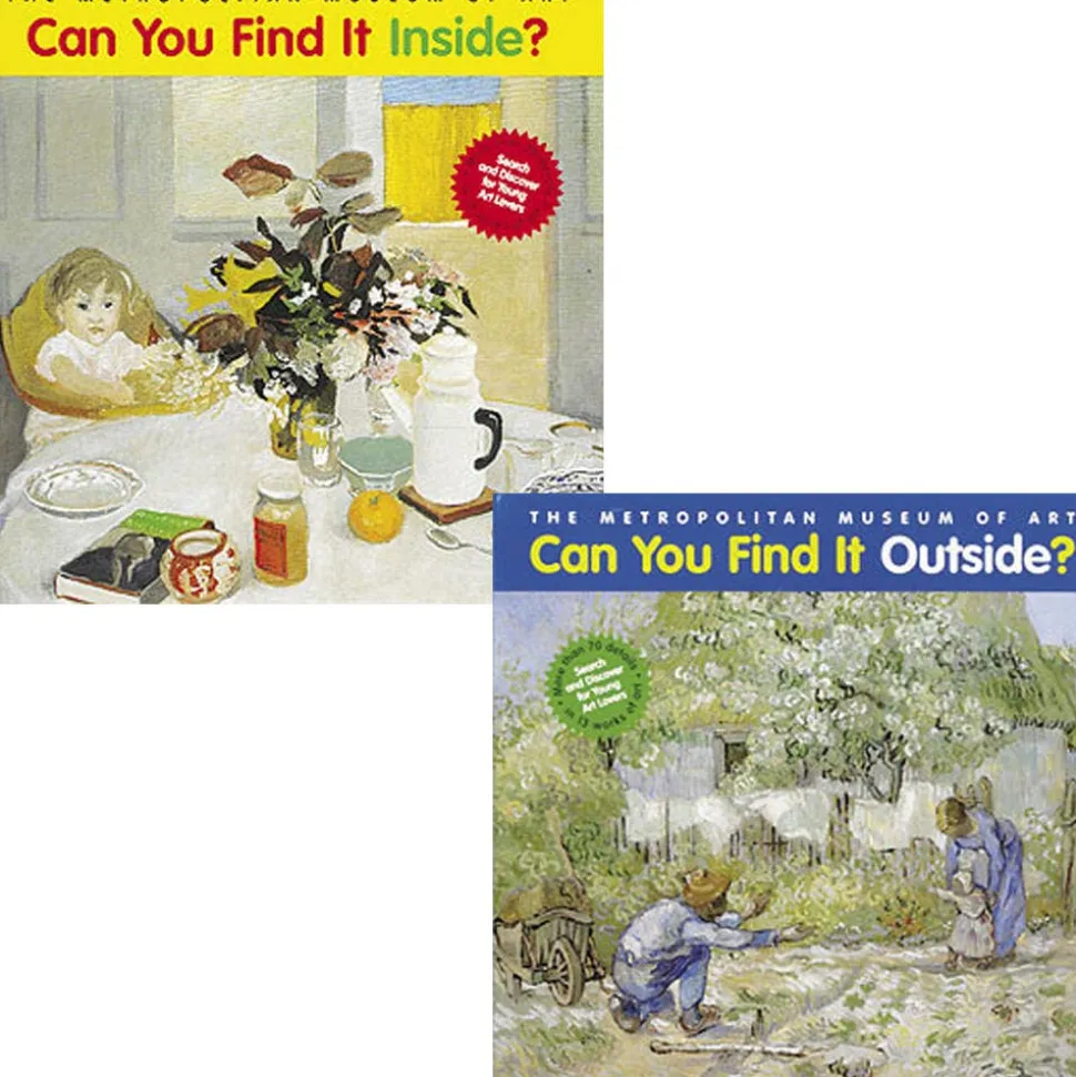 The Metropolitan Museum of Art Kids' Books*Can You Find It Inside? And Can You Find It Outside? Book Set