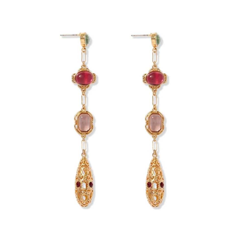 The Metropolitan Museum of Art Earrings*Cascading Gems Drop Earrings