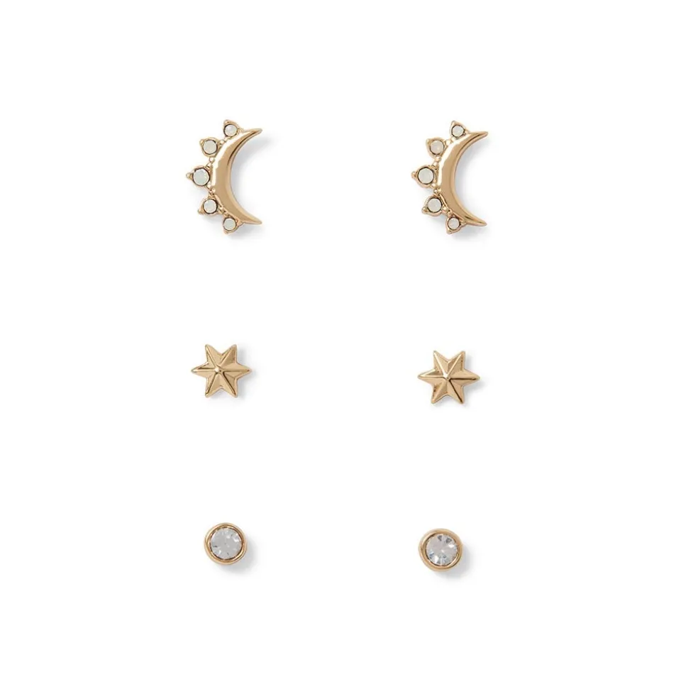 The Metropolitan Museum of Art Earrings*Celestial Symbols Stud Earrings Set