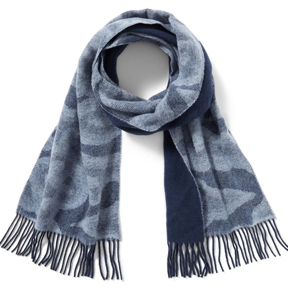 The Metropolitan Museum of Art Scarves & Wraps*Chinese Cloud Reversible Unisex Wool Scarf