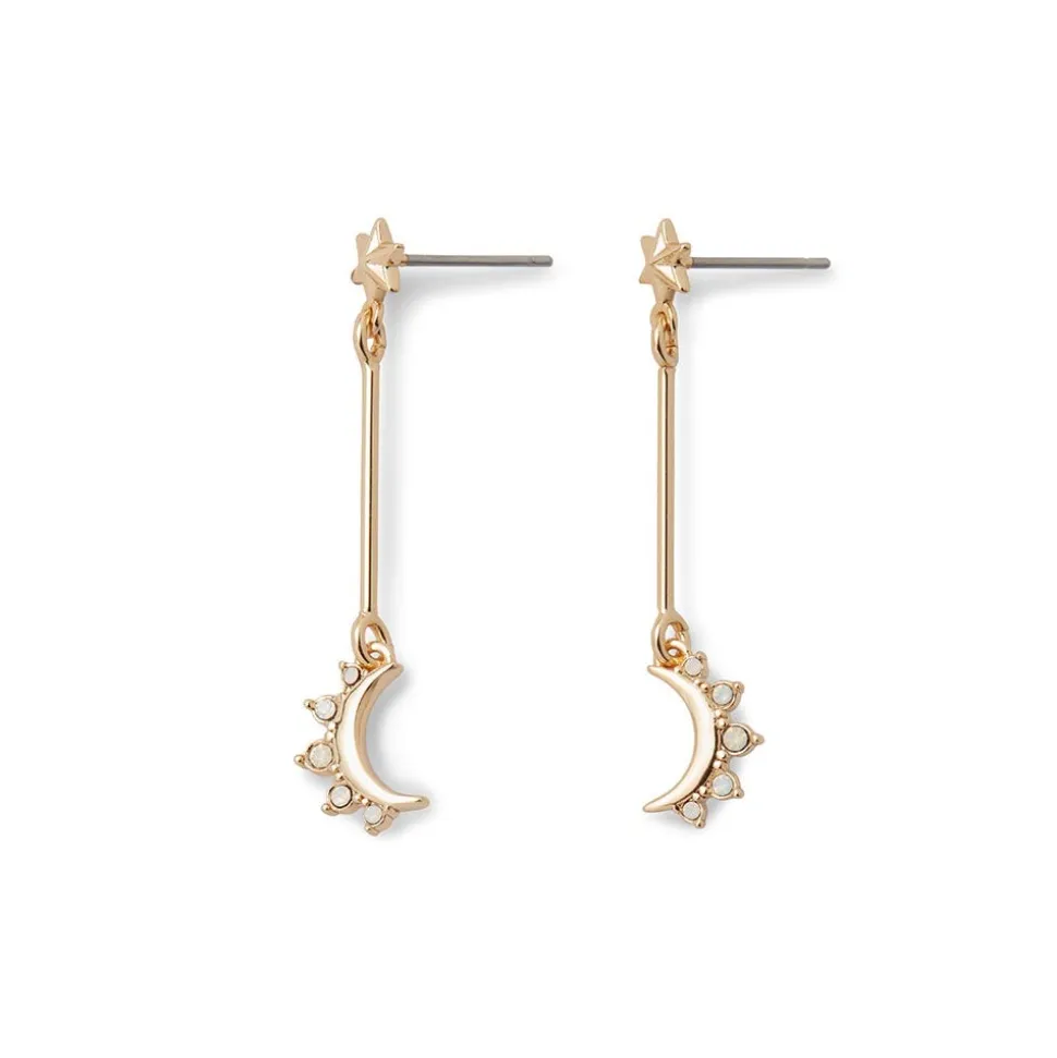 The Metropolitan Museum of Art Earrings*Crescent Moon Drop Earrings