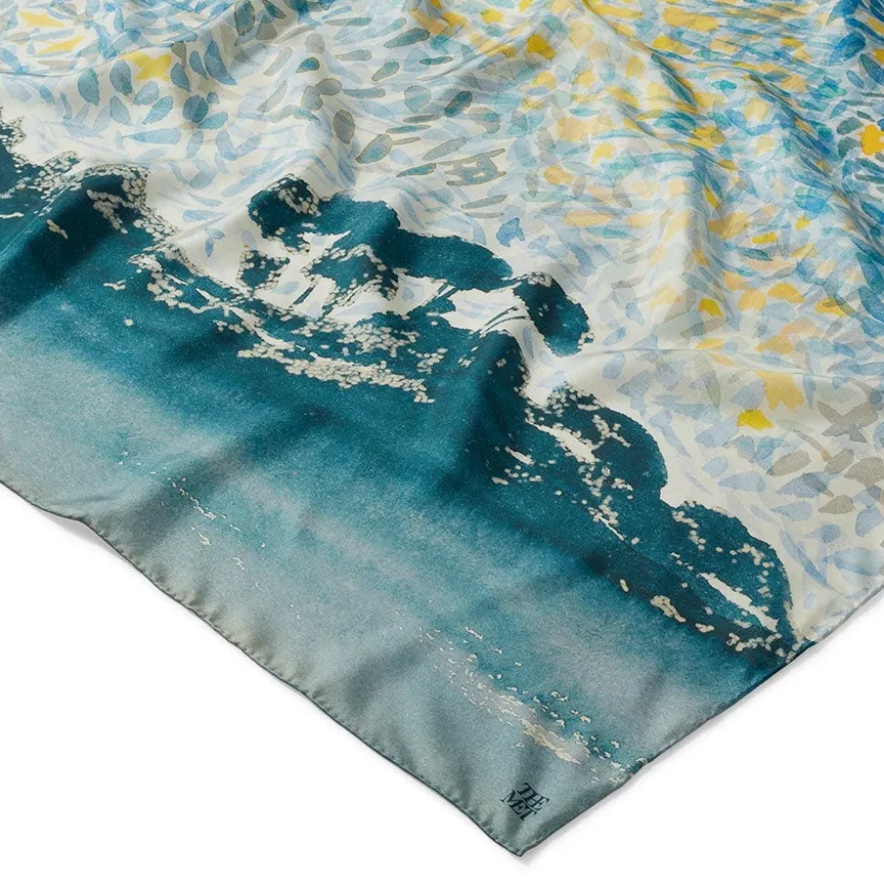 The Metropolitan Museum of Art Scarves & Wraps*Cross Landscape With Stars Square Silk Scarf