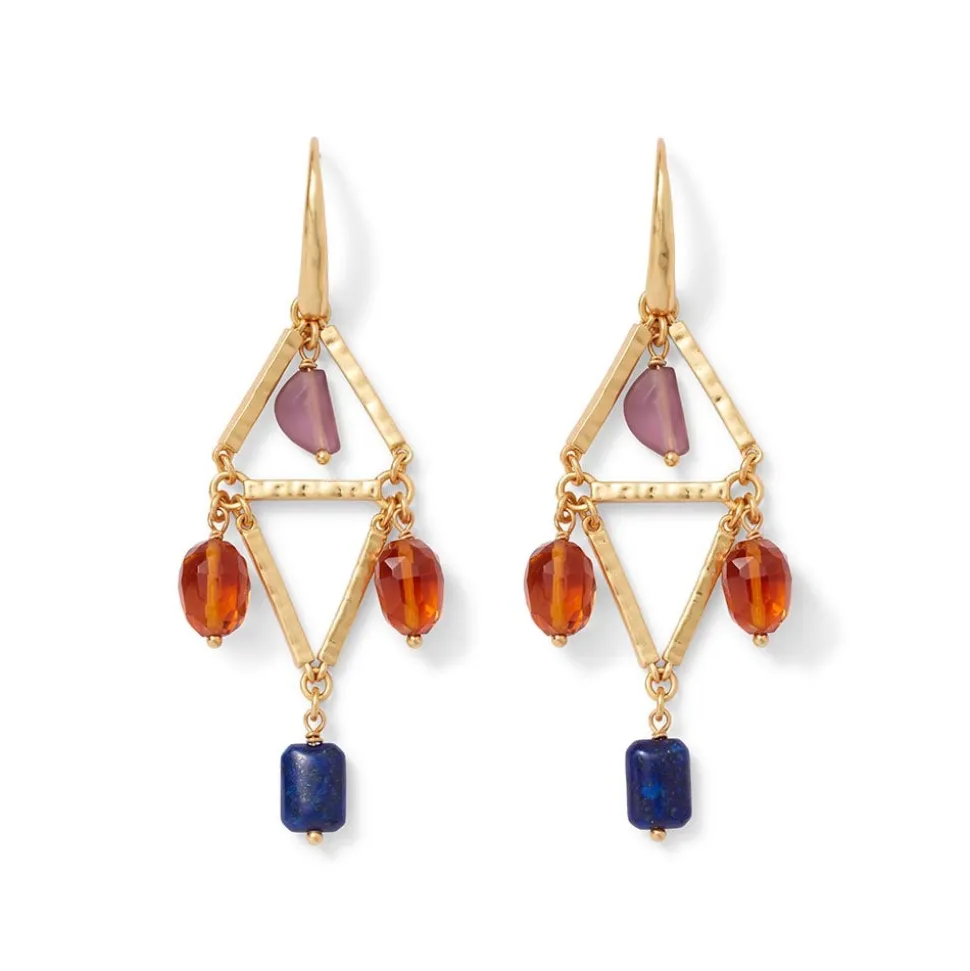 The Metropolitan Museum of Art Earrings*Cypriot Gems Chandelier Earrings