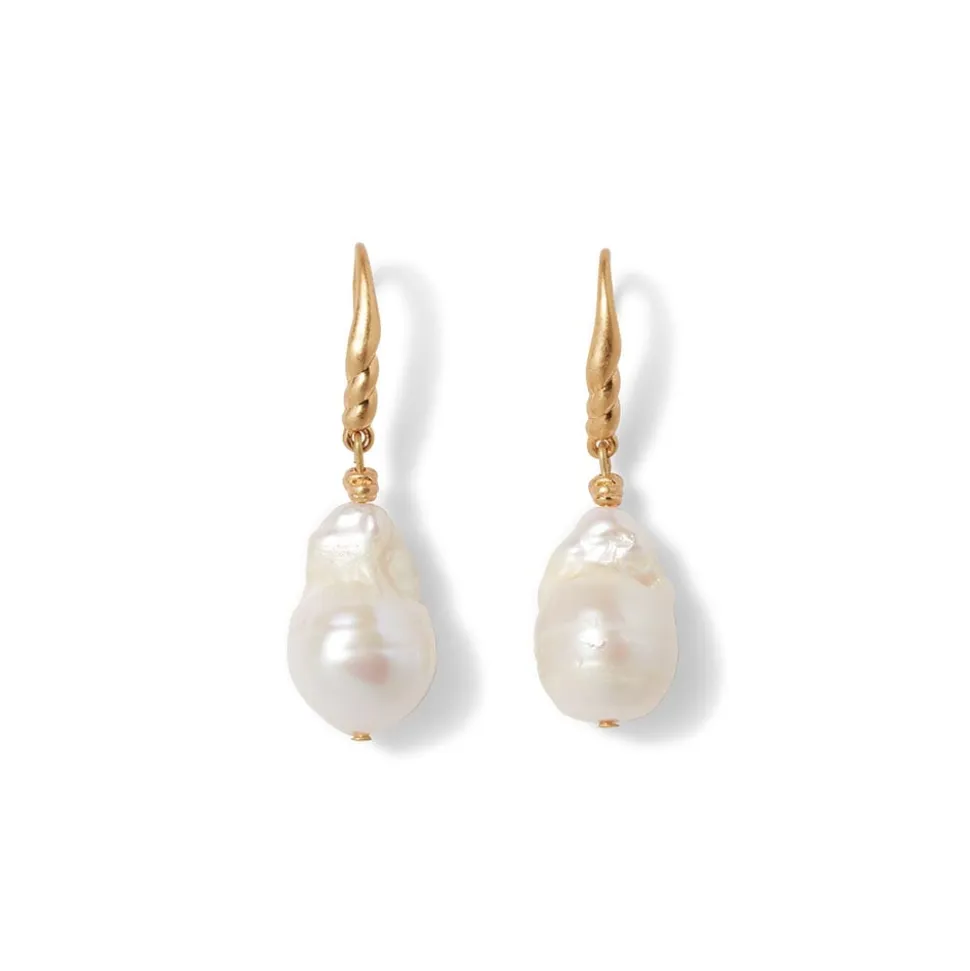 The Metropolitan Museum of Art Earrings*Cypriot Twist Pearl Drop Earrings