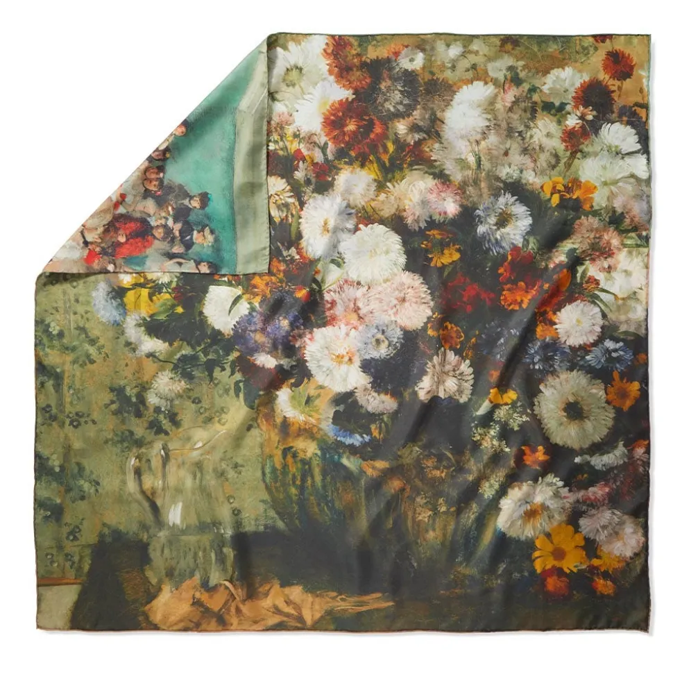 The Metropolitan Museum of Art Scarves & Wraps*Degas Impressions Double-Sided Square Silk Scarf