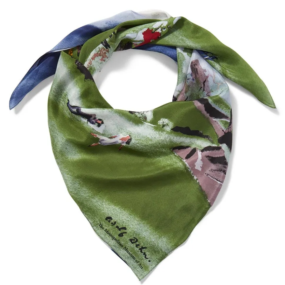 The Metropolitan Museum of Art Scarves & Wraps*Dehn Spring In Central Park Square Silk Scarf