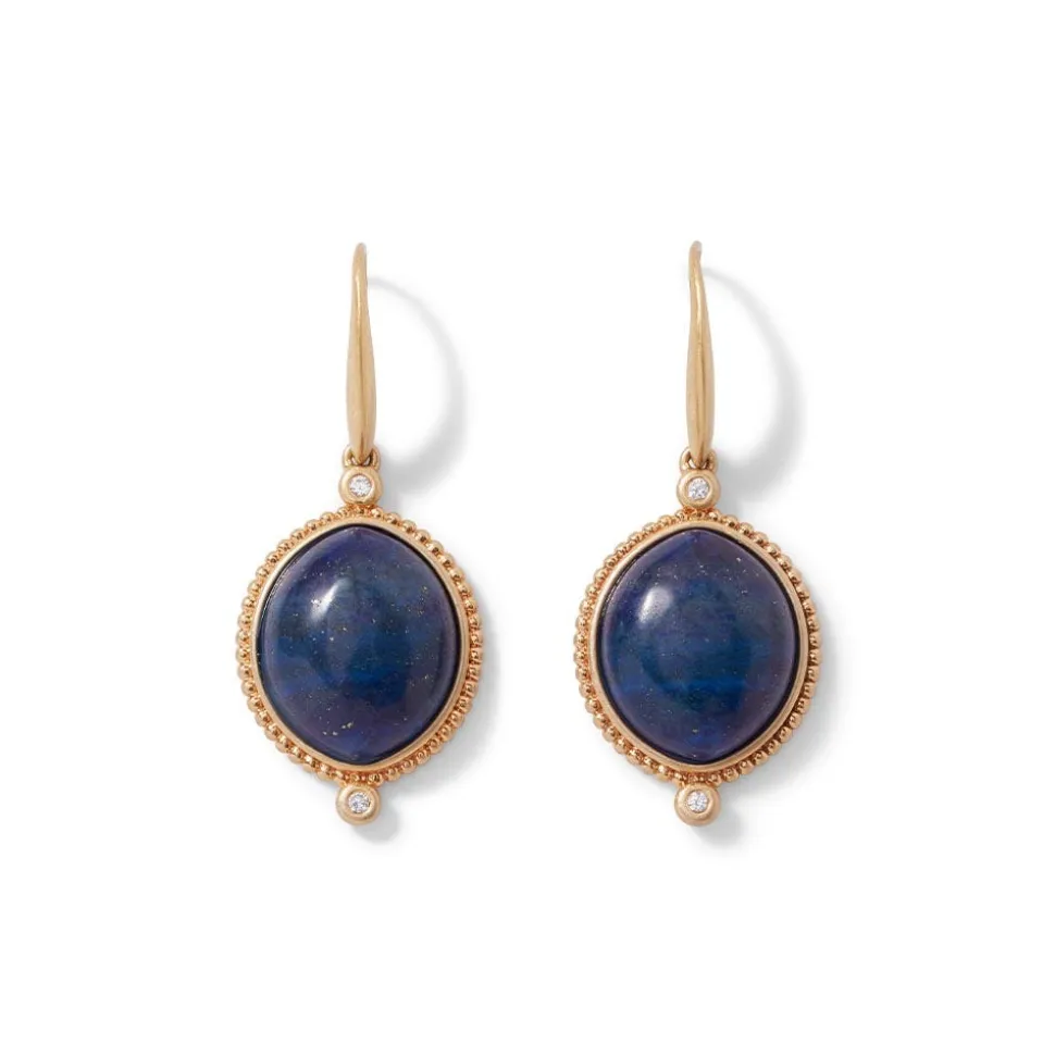 The Metropolitan Museum of Art Earrings*Egyptian Hathor Lapis Drop Earrings