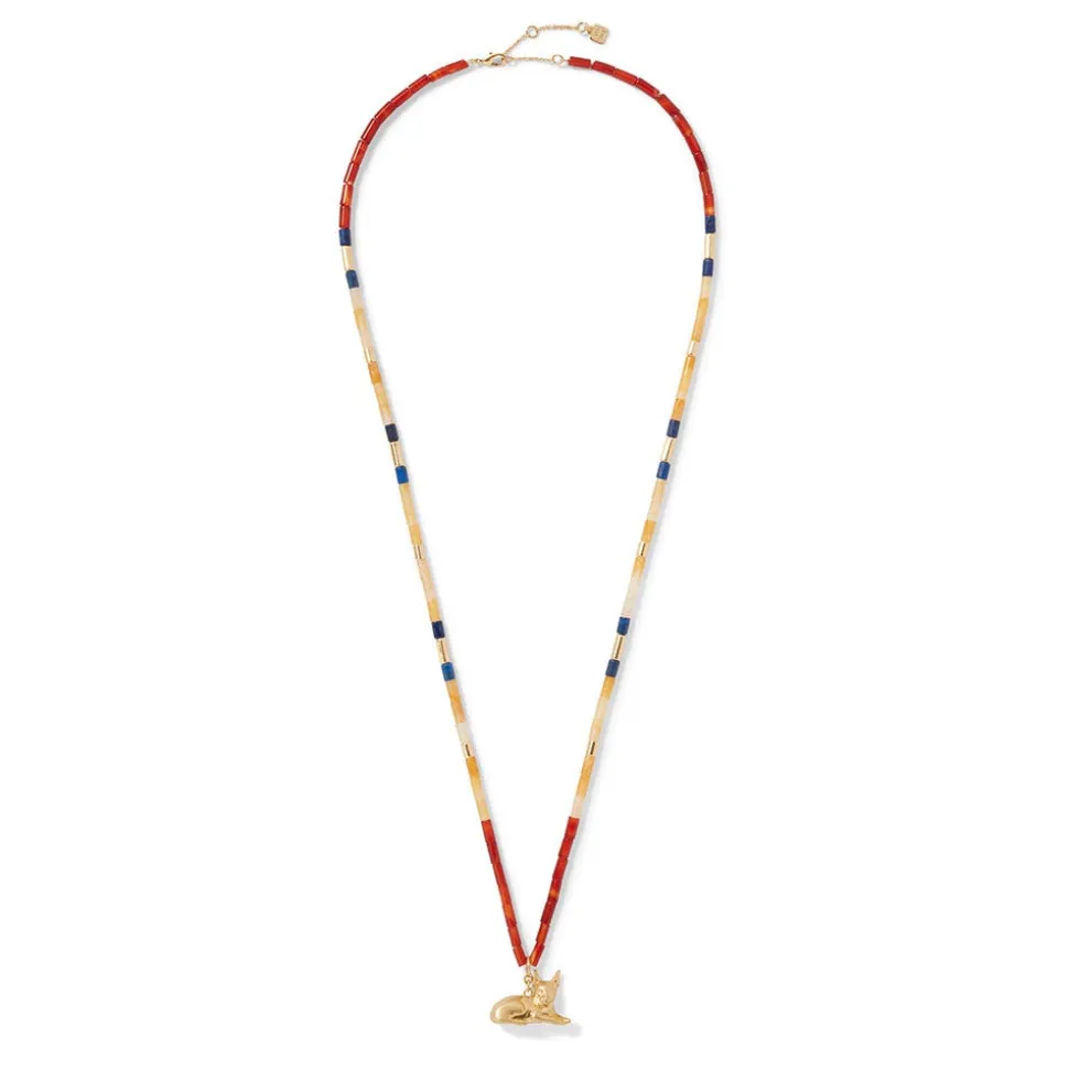 The Metropolitan Museum of Art Necklaces*Egyptian New Kingdom Cat Beaded Pendant Necklace