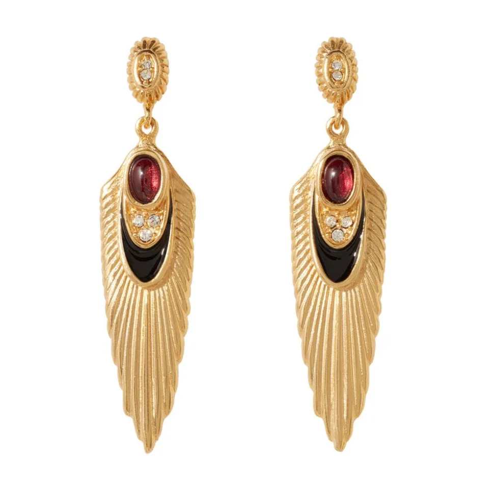 The Metropolitan Museum of Art Earrings*Erte Rayonnement Drop Earrings