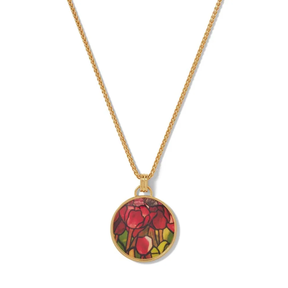 The Metropolitan Museum of Art Necklaces*Favrile Tulip Enamel Pendant Necklace