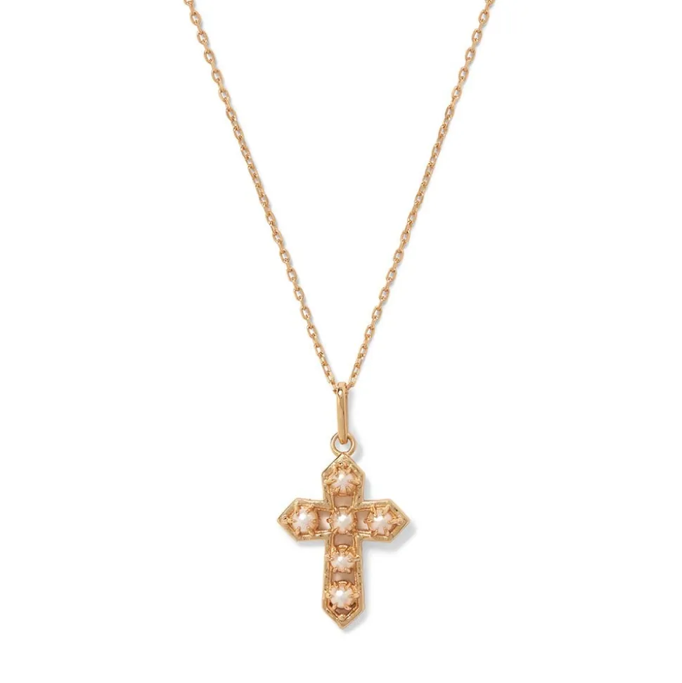 The Metropolitan Museum of Art Necklaces*Filipino Pearl Cross Pendant Necklace