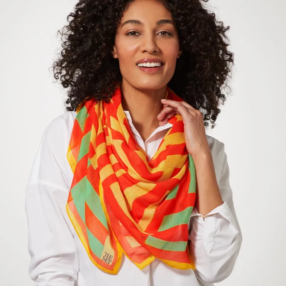 The Metropolitan Museum of Art Scarves & Wraps*Gee'S Bend Kennedy Basket-Weave Oversize Square Scarf