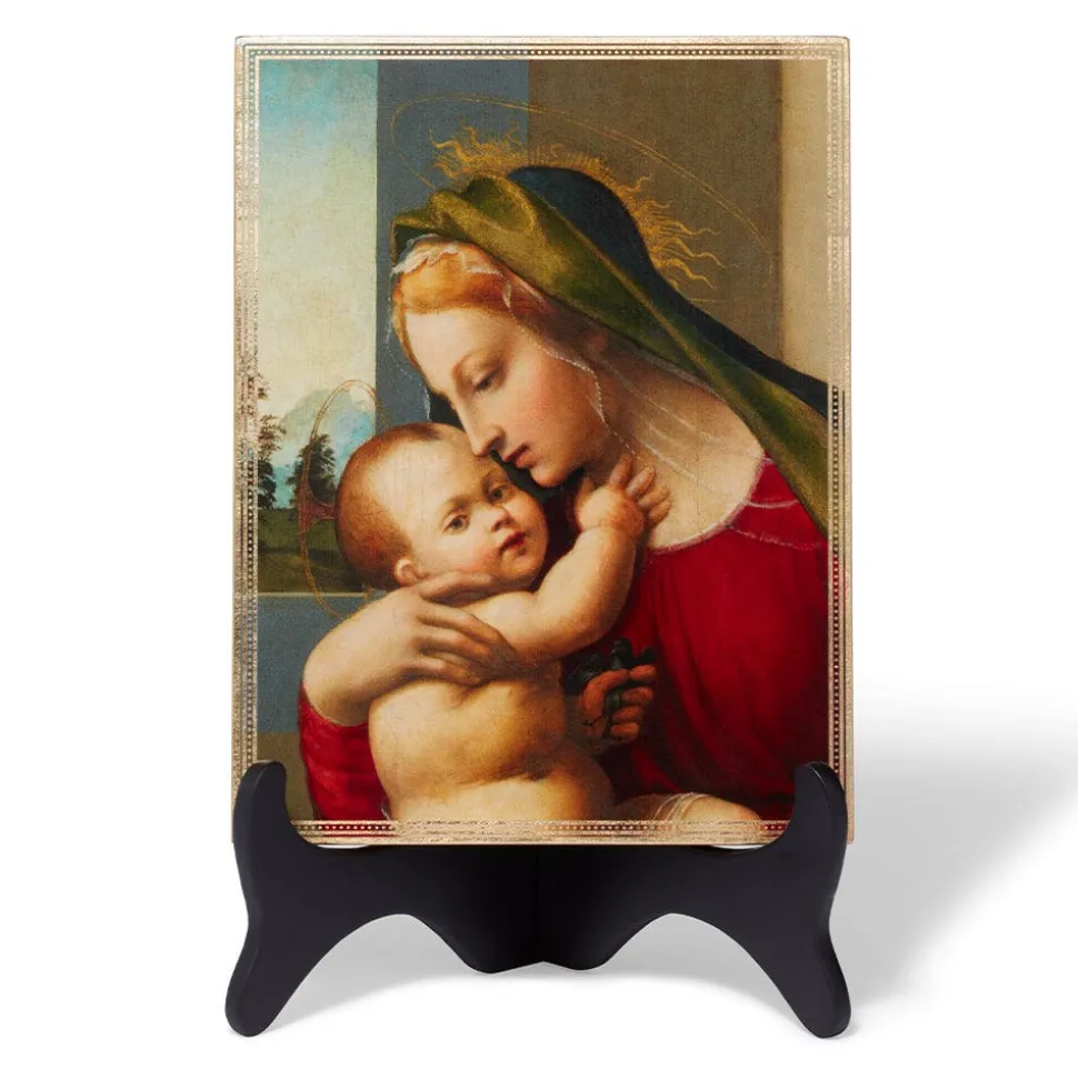 The Metropolitan Museum of Art Decorative Accents*Granacci Madonna And Child Plaque With Easel