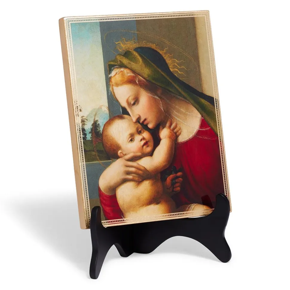 The Metropolitan Museum of Art Decorative Accents*Granacci Madonna And Child Plaque With Easel