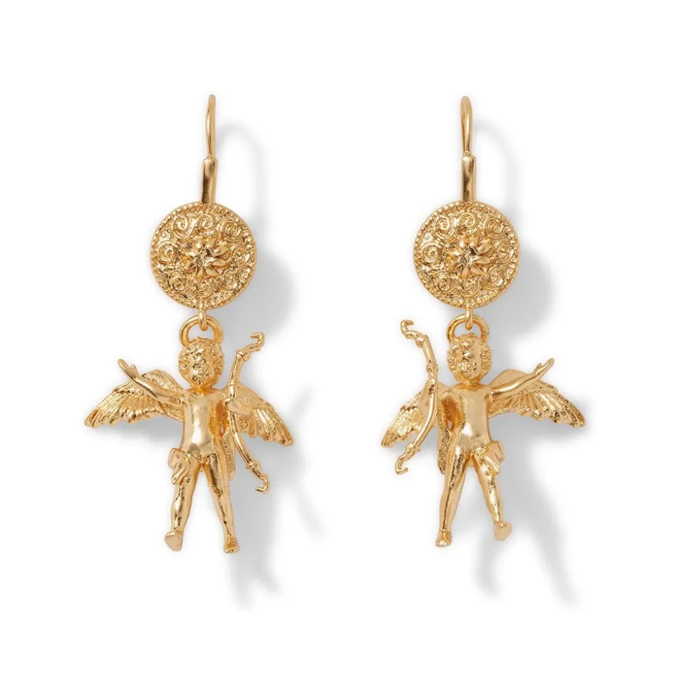 The Metropolitan Museum of Art Earrings*Greek Eros Drop Earrings