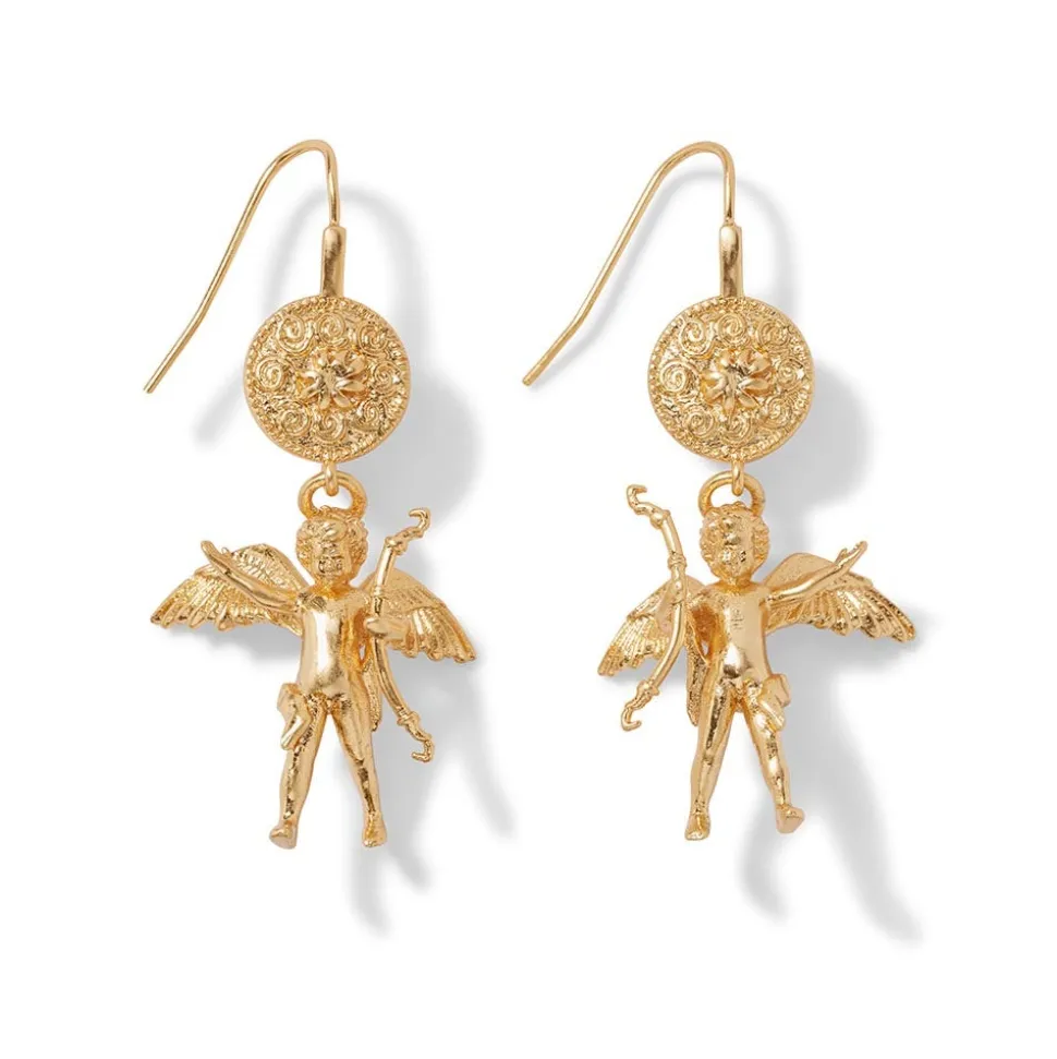 The Metropolitan Museum of Art Earrings*Greek Eros Drop Earrings