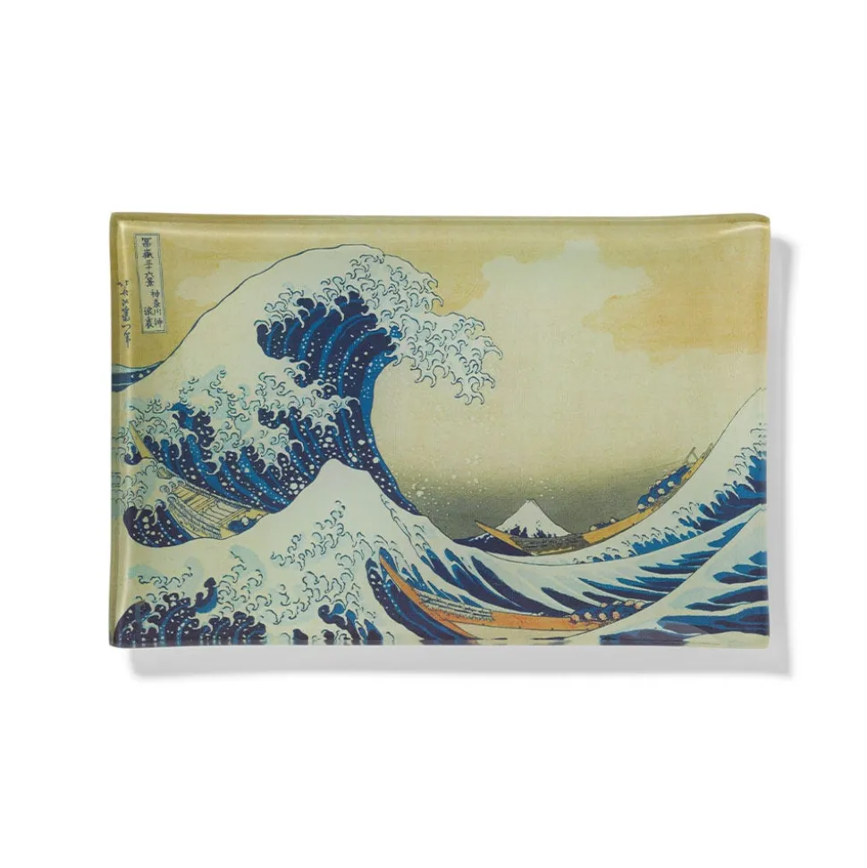 The Metropolitan Museum of Art Decorative Accents*Hokusai Great Wave Glass Tray