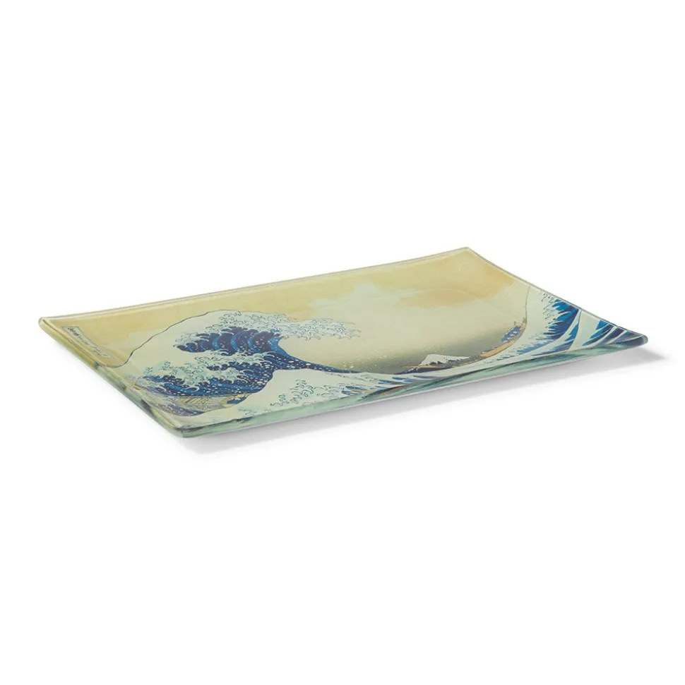 The Metropolitan Museum of Art Decorative Accents*Hokusai Great Wave Glass Tray