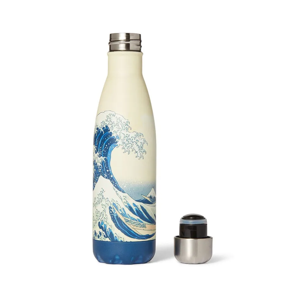 The Metropolitan Museum of Art Tableware*Hokusai Great Wave Water Bottle