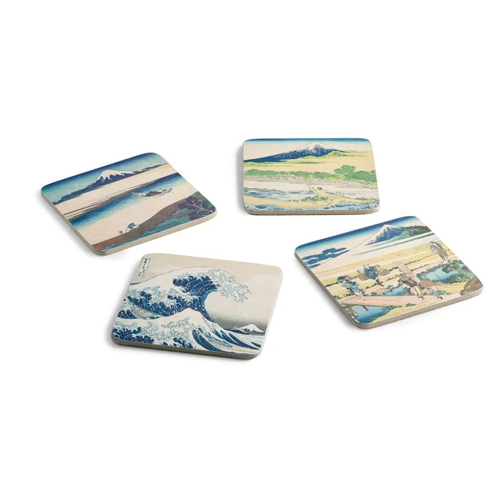 The Metropolitan Museum of Art Tableware*Hokusai Prints Coasters