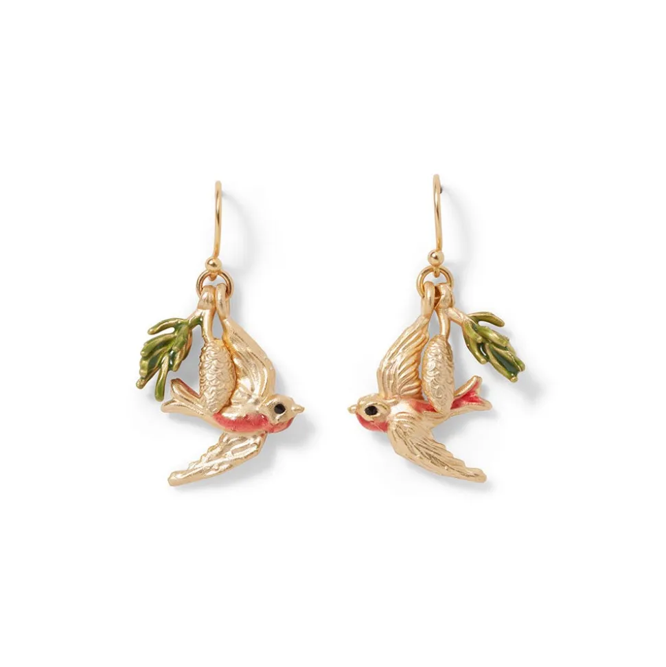 The Metropolitan Museum of Art Earrings*Holiday Birds Earrings