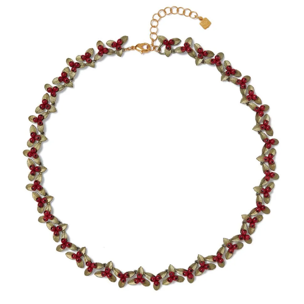 The Metropolitan Museum of Art Necklaces*Holly Berry Jade Statement Necklace