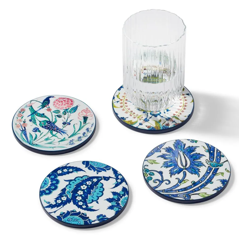 The Metropolitan Museum of Art Tableware*Iznik Garden Lacquer Coasters