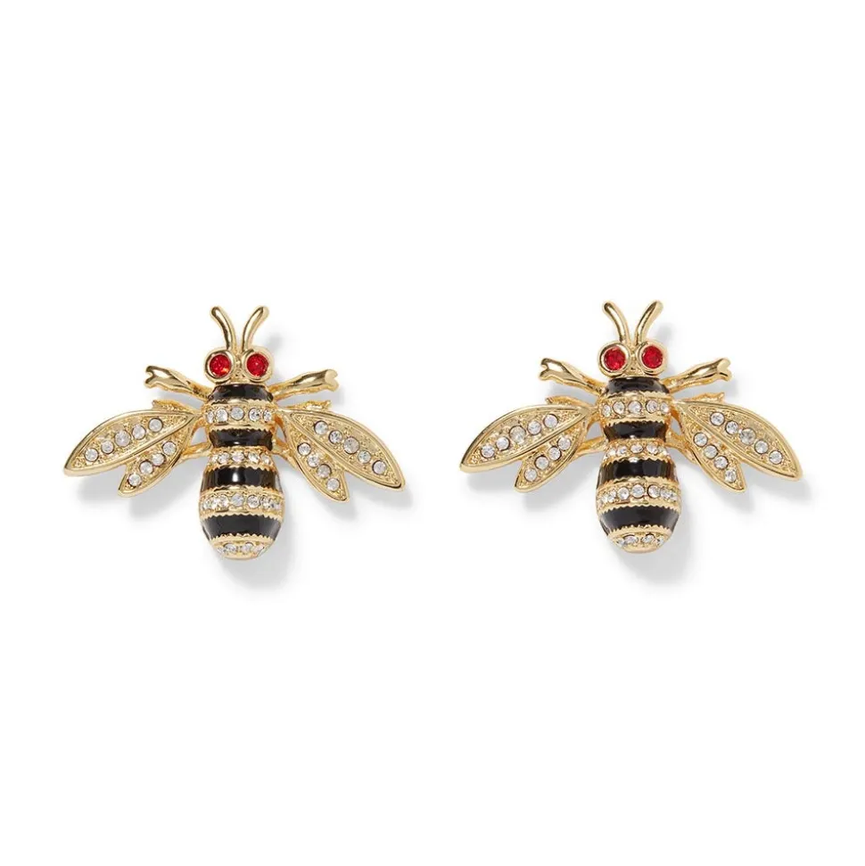 The Metropolitan Museum of Art Earrings*Jeweled Bee Stud Earrings