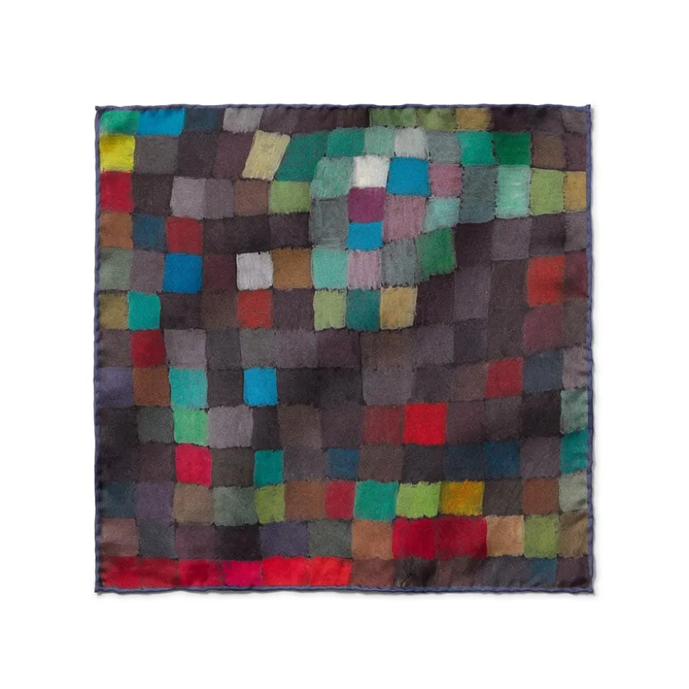 The Metropolitan Museum of Art Small Accessories*Klee May Picture Silk Pocket Square