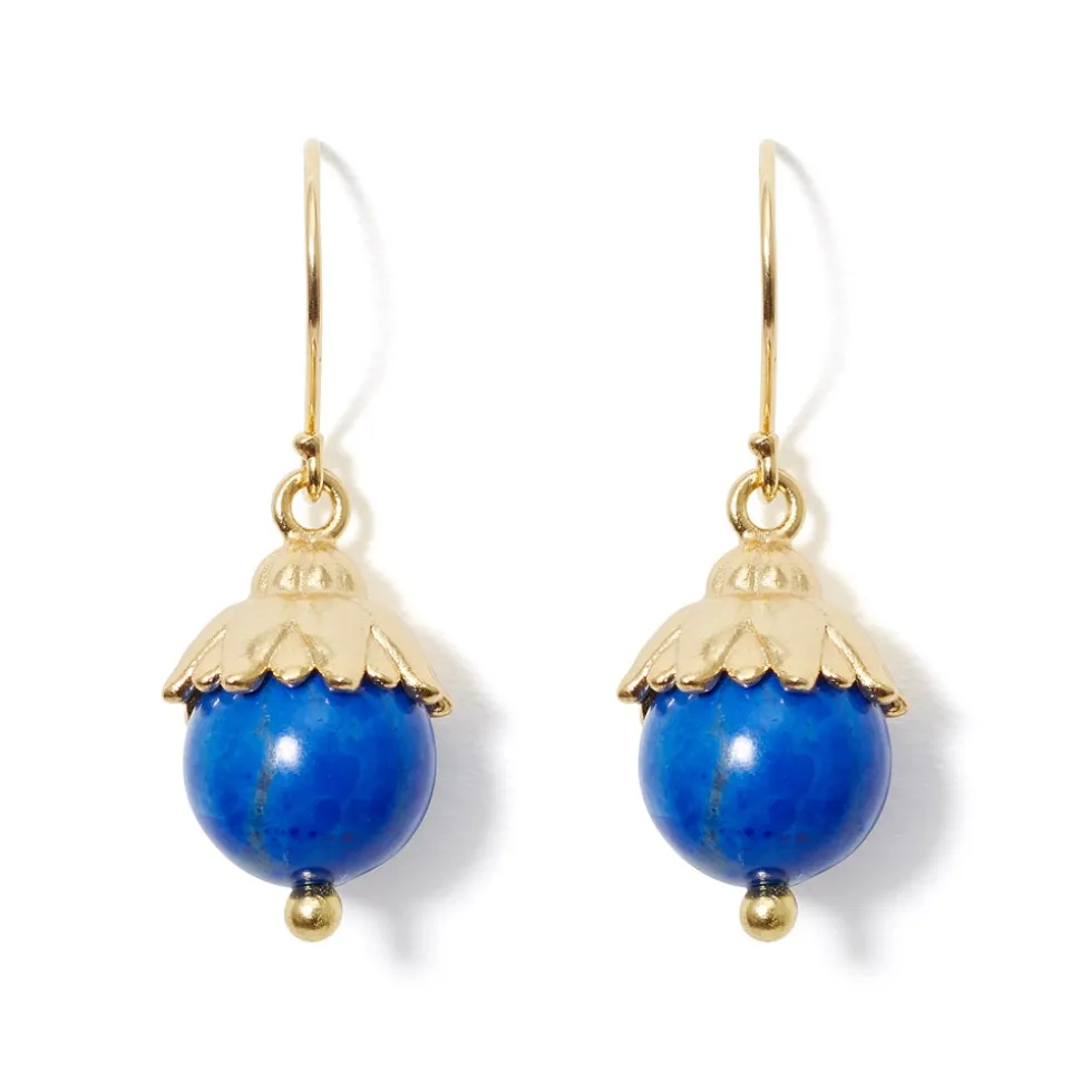 The Metropolitan Museum of Art Earrings*Lotus Bead Drop Earrings