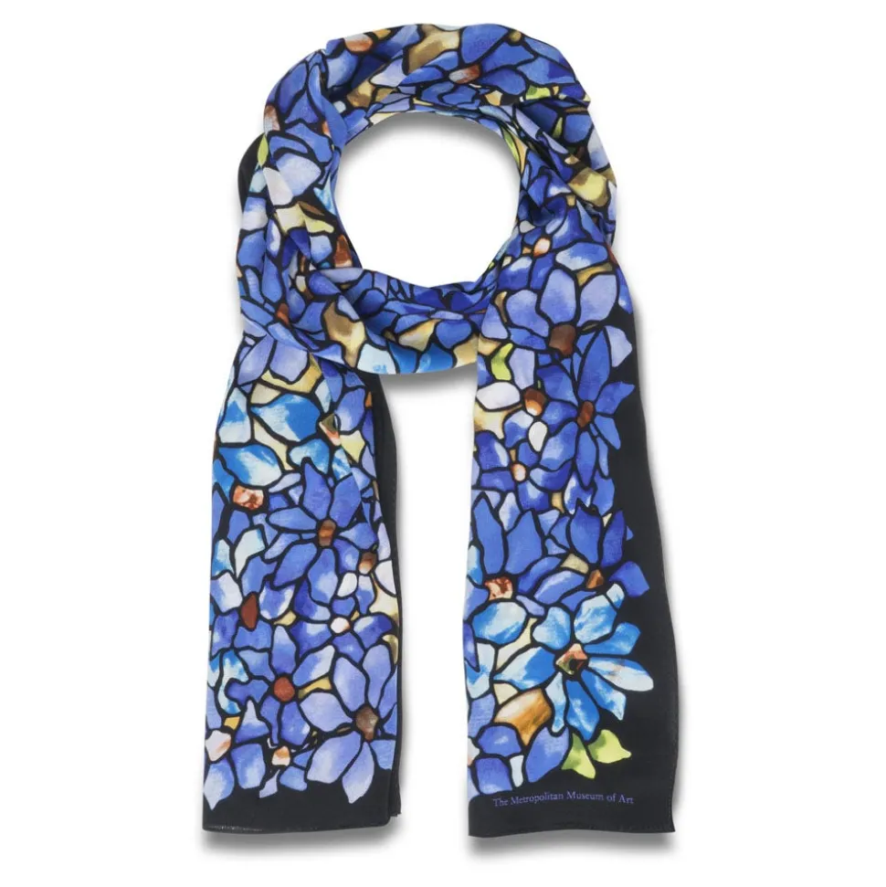 The Metropolitan Museum of Art Scarves & Wraps*Louis C. Tiffany Clematis Oblong Silk Scarf