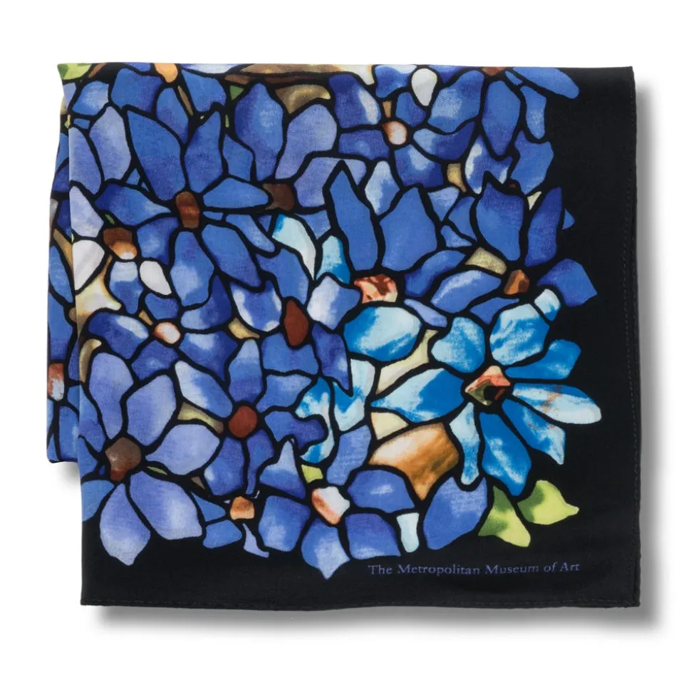 The Metropolitan Museum of Art Scarves & Wraps*Louis C. Tiffany Clematis Oblong Silk Scarf