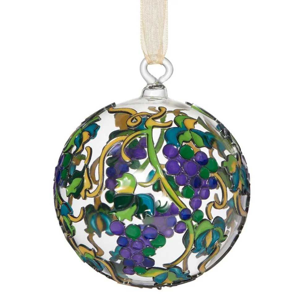 The Metropolitan Museum of Art Ornaments*Louis C. Tiffany Grapevine Cloisonne Ornament