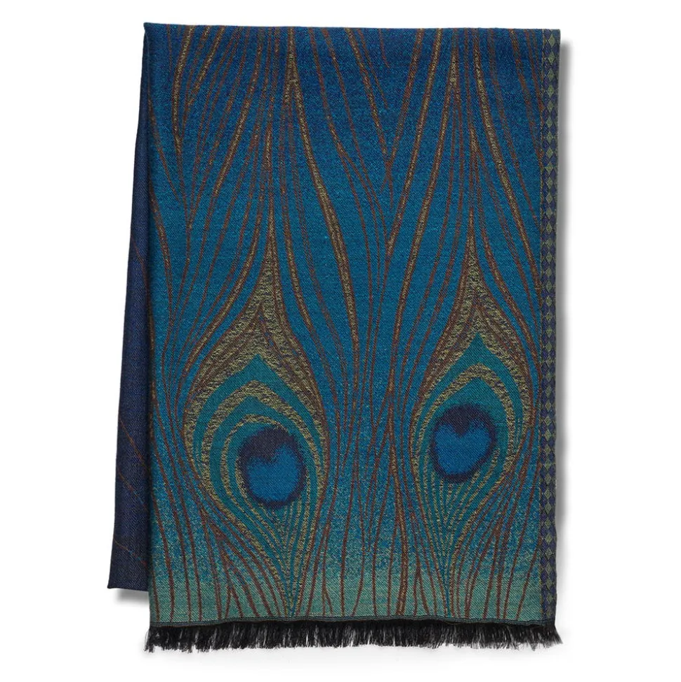 The Metropolitan Museum of Art Scarves & Wraps*Louis C. Tiffany Peacock Feather Wool-Blend Shawl