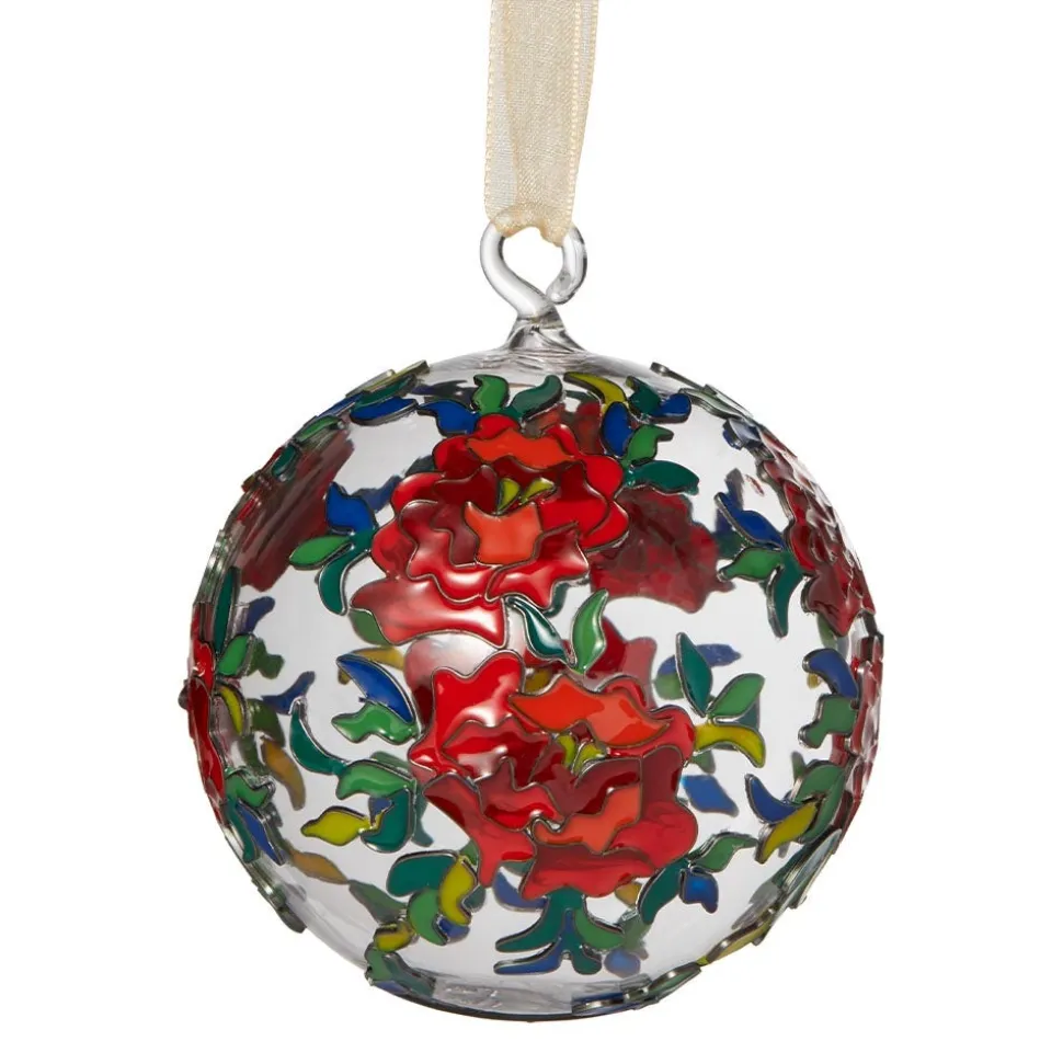 The Metropolitan Museum of Art Ornaments*Louis C. Tiffany Peony Cloisonne Ornament