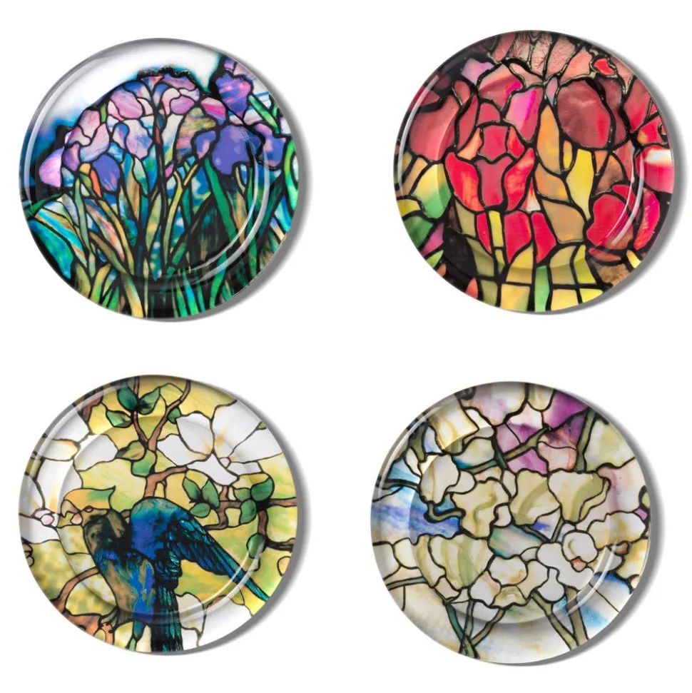 The Metropolitan Museum of Art Tableware*Louis C. Tiffany Stained-Glass Coasters