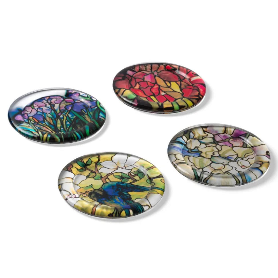 The Metropolitan Museum of Art Tableware*Louis C. Tiffany Stained-Glass Coasters