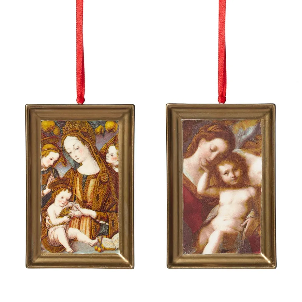 The Metropolitan Museum of Art Ornaments*Madonna And Child Porcelain Ornament Set