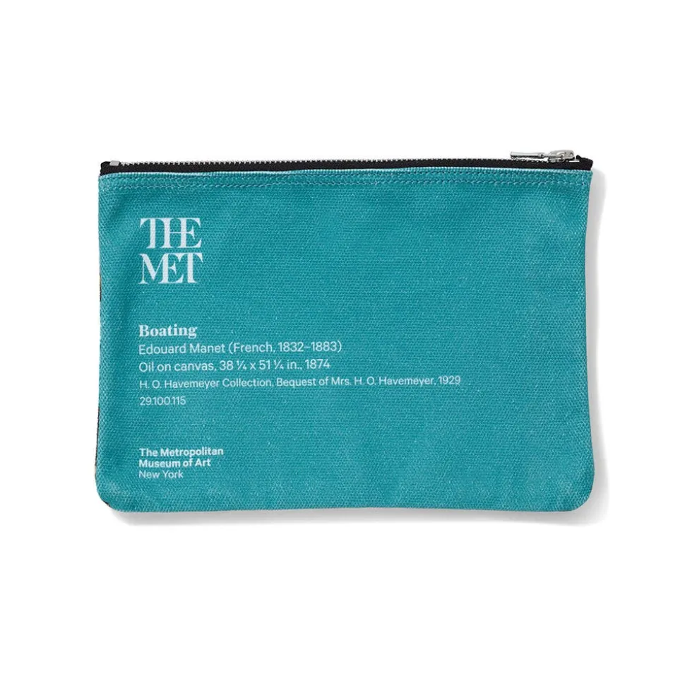 The Metropolitan Museum of Art Bags*Manet Boating Zip Pouch