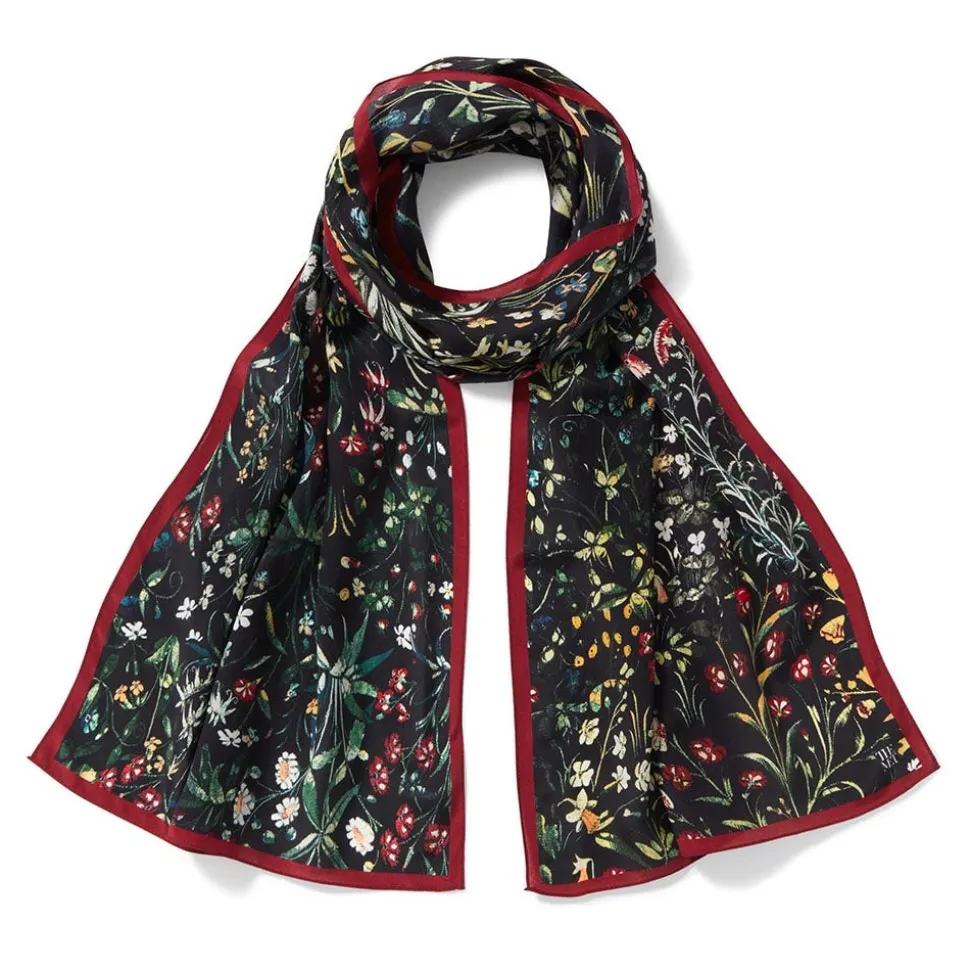 The Metropolitan Museum of Art Scarves & Wraps*Medieval Millefleurs Oblong Silk Scarf