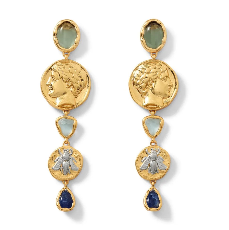 The Metropolitan Museum of Art Earrings*Mediterranean Coin Statement Earrings