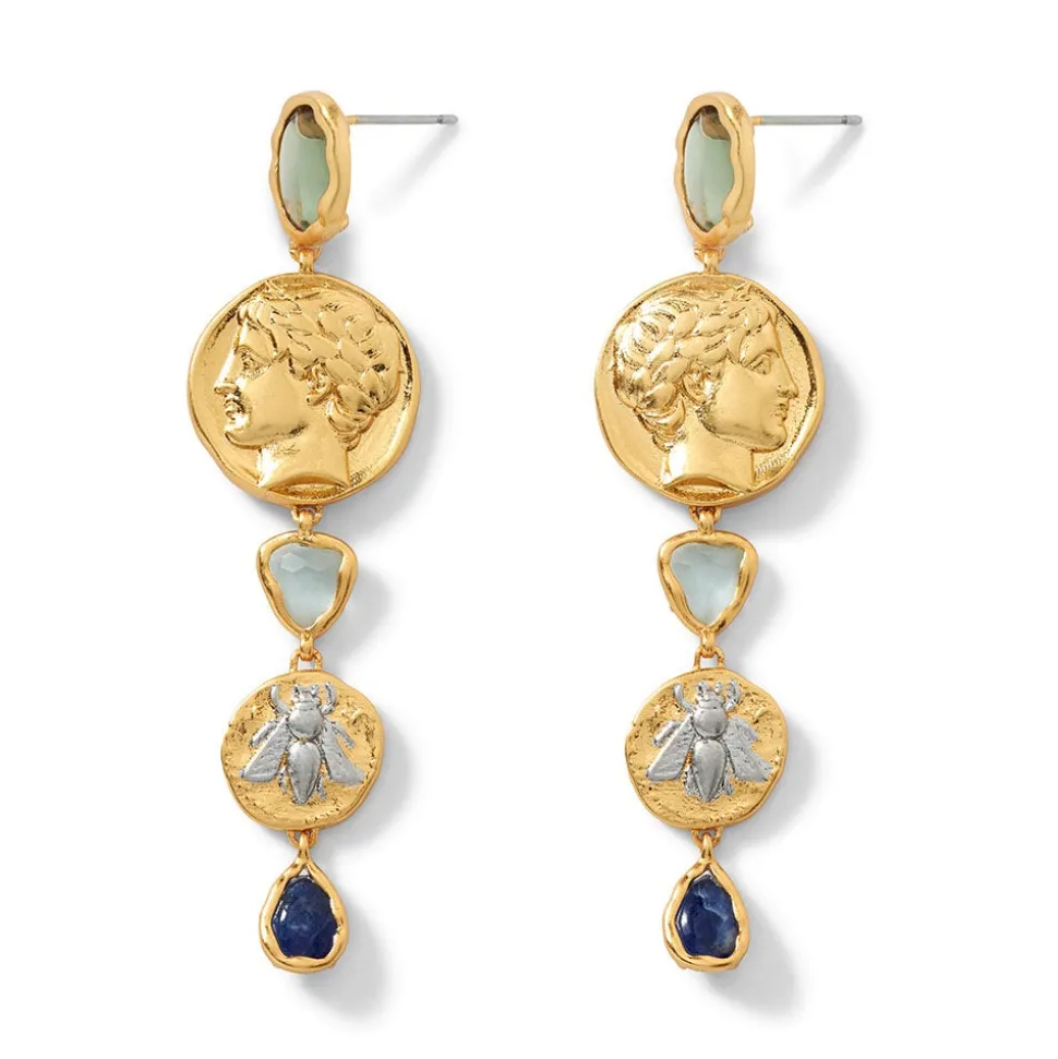 The Metropolitan Museum of Art Earrings*Mediterranean Coin Statement Earrings