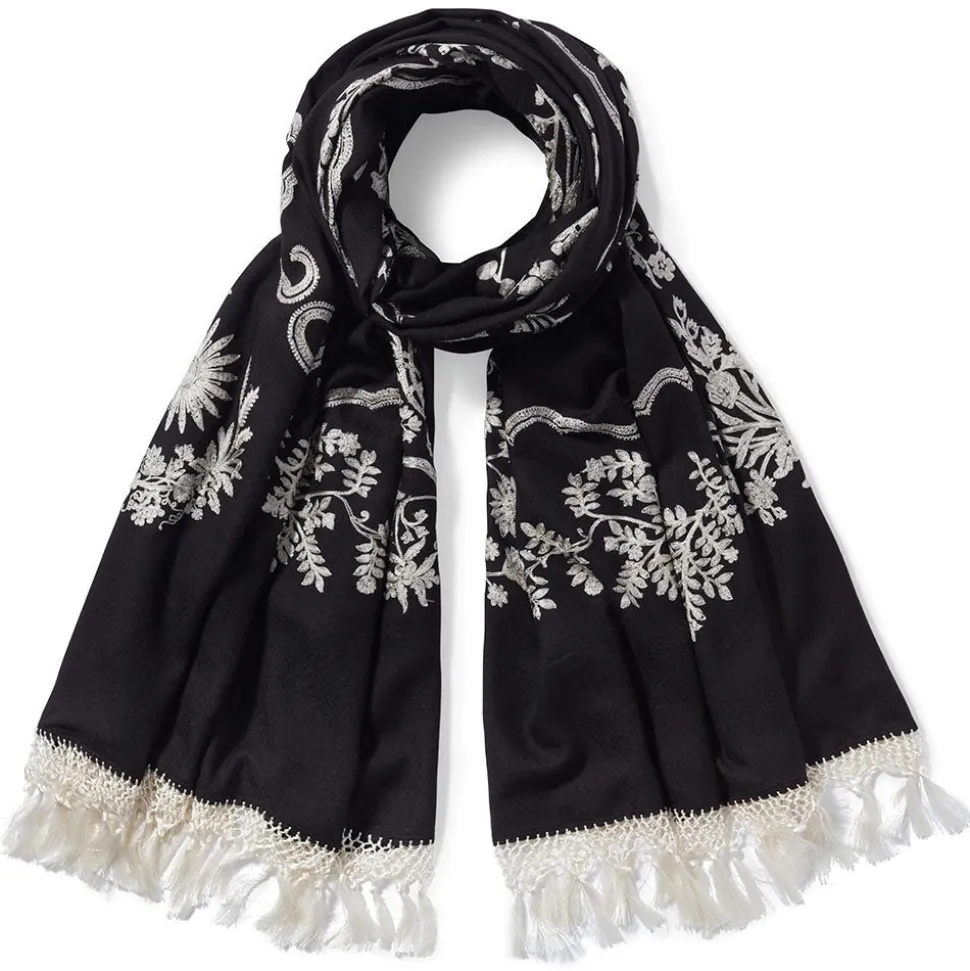 The Metropolitan Museum of Art Scarves & Wraps*Met Florals Embroidered 50Th Anniversary Shawl