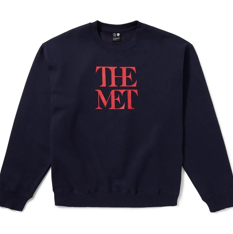 The Metropolitan Museum of Art Clothing*Met Logo Crew Neck Sweatshirt